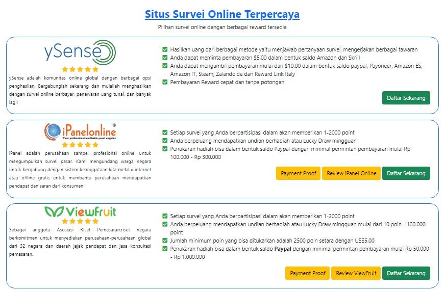 Media SurveyOnlineBerbayar.com 5