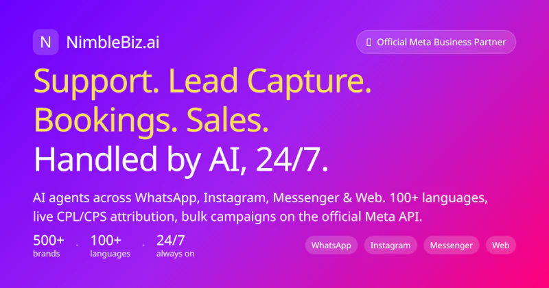 NimbleBiz.ai screenshot 2