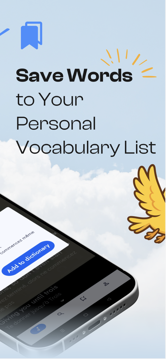 Canary – Learn Language Through Music - Screenshot 2 showing product features and functionality