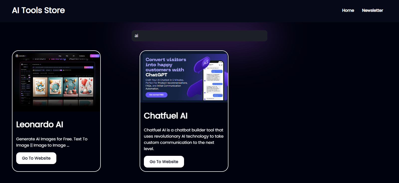 AI Tools Store gallery image