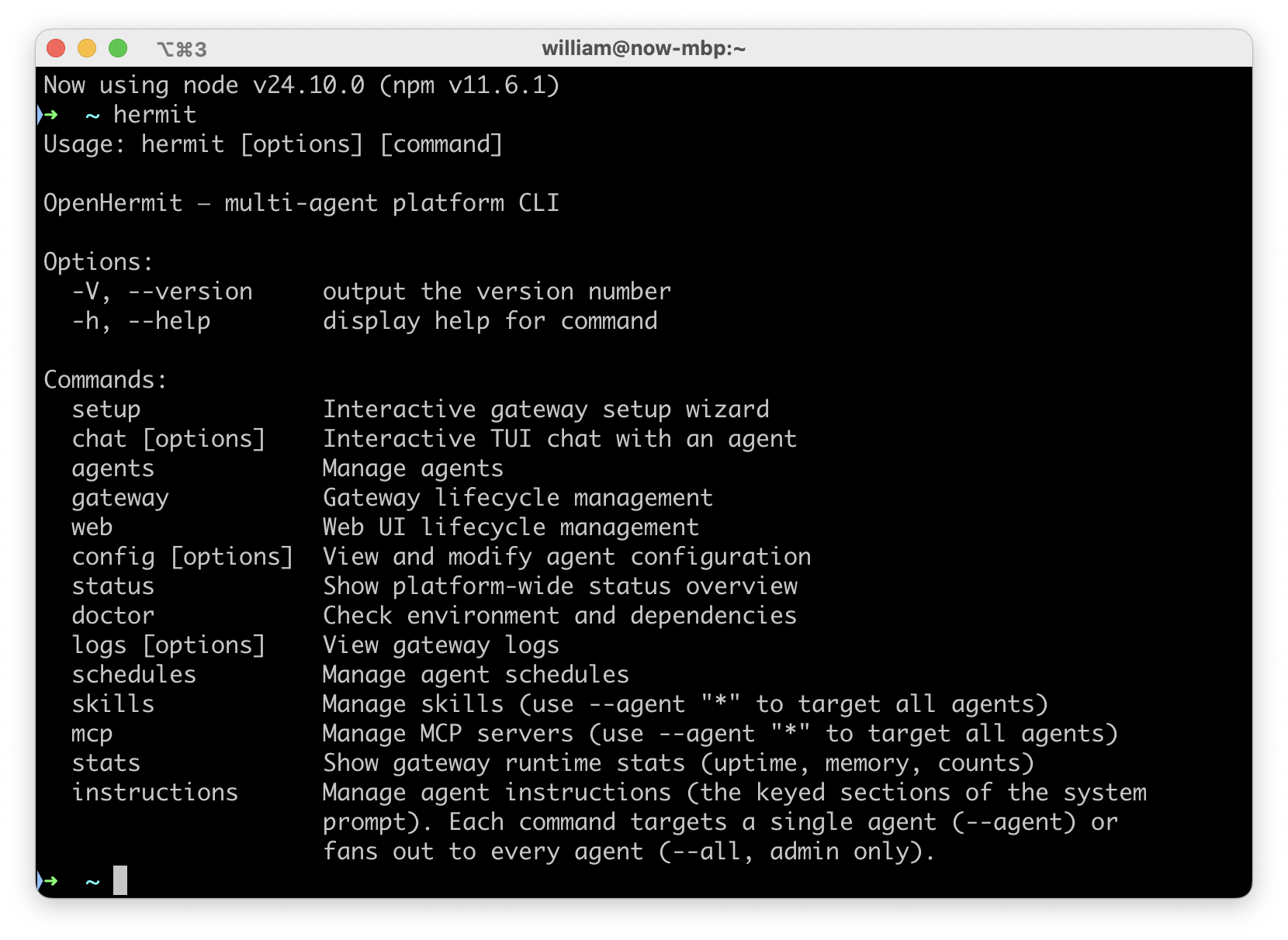 OpenHermit gallery image