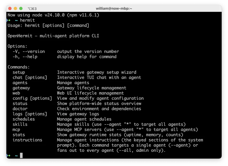 OpenHermit screenshot 5