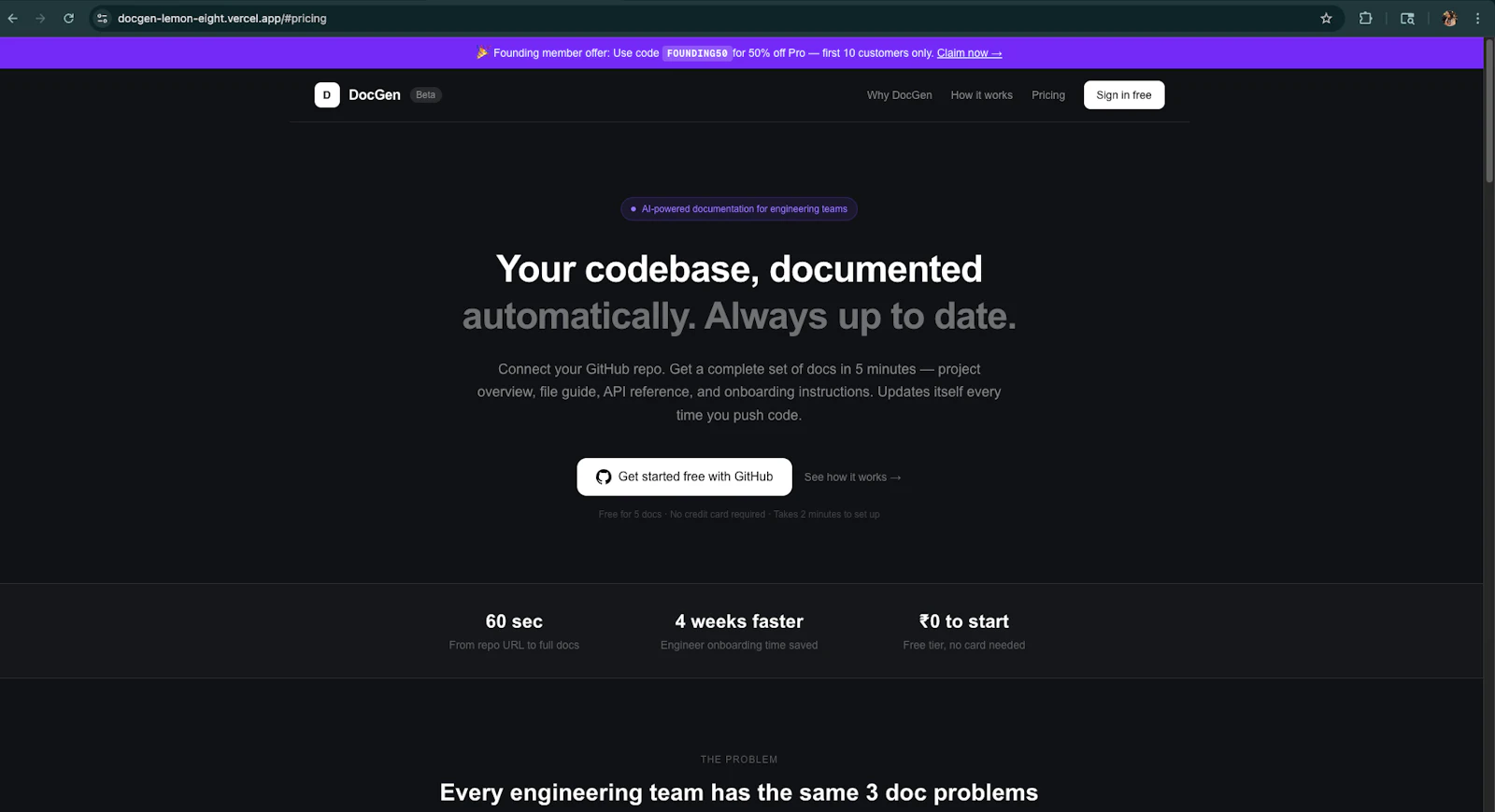 DocGen screenshot 2
