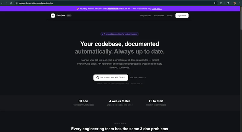 DocGen screenshot 2