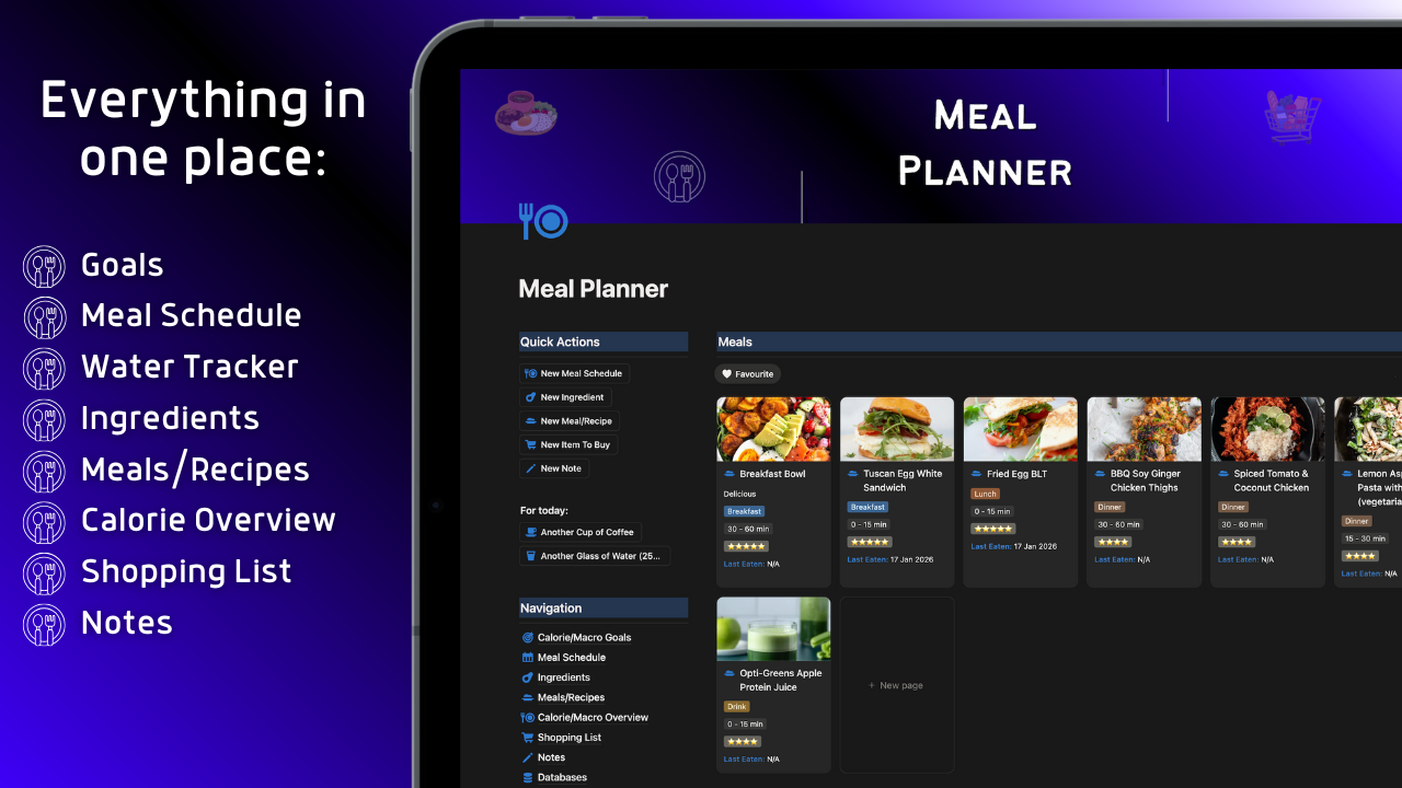 Meal Planner gallery image