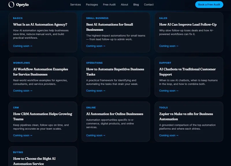 Oprylo screenshot 3