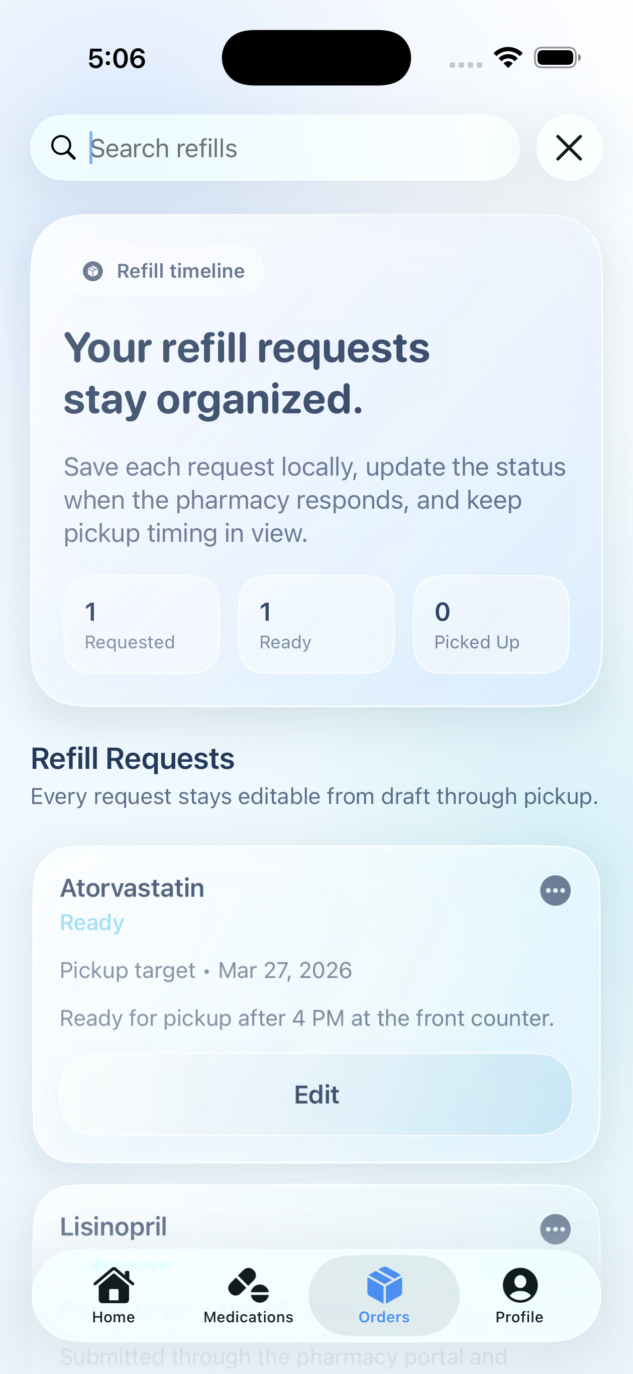 Meds: Refills Tracker gallery image