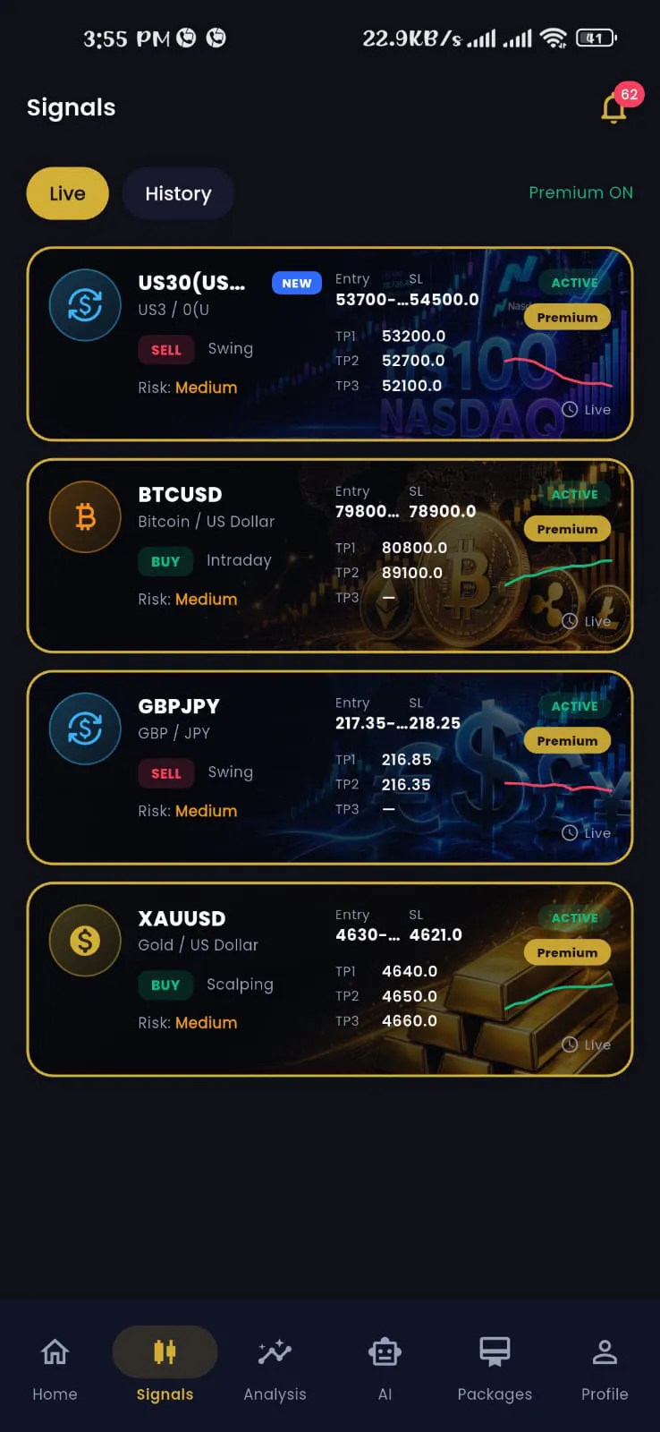 AXFX AI Gold & Forex Signals gallery image