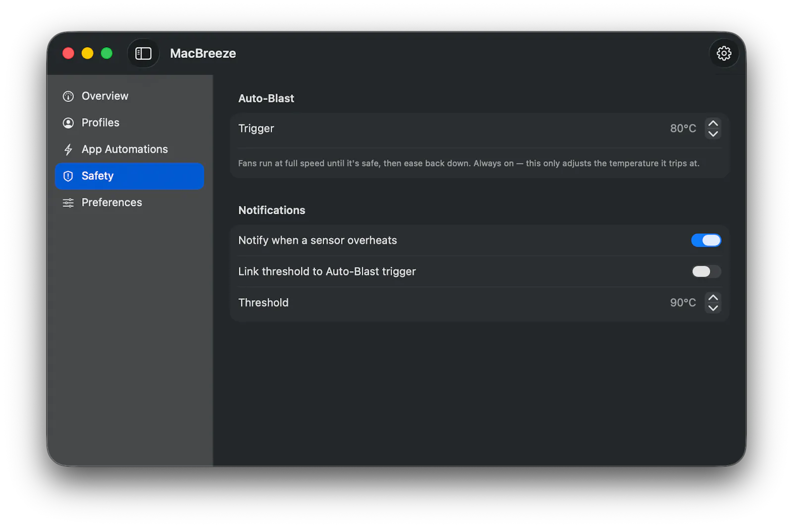 MacBreeze screenshot 5