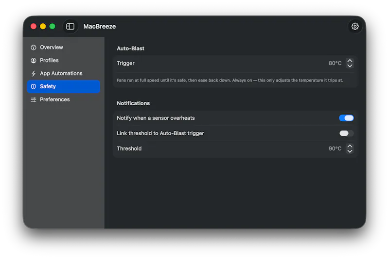 MacBreeze screenshot 5