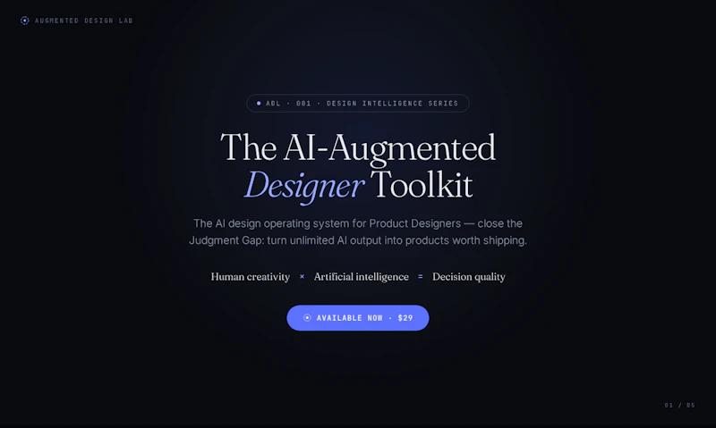 The AI-Augmented Designer Toolkit screenshot 4