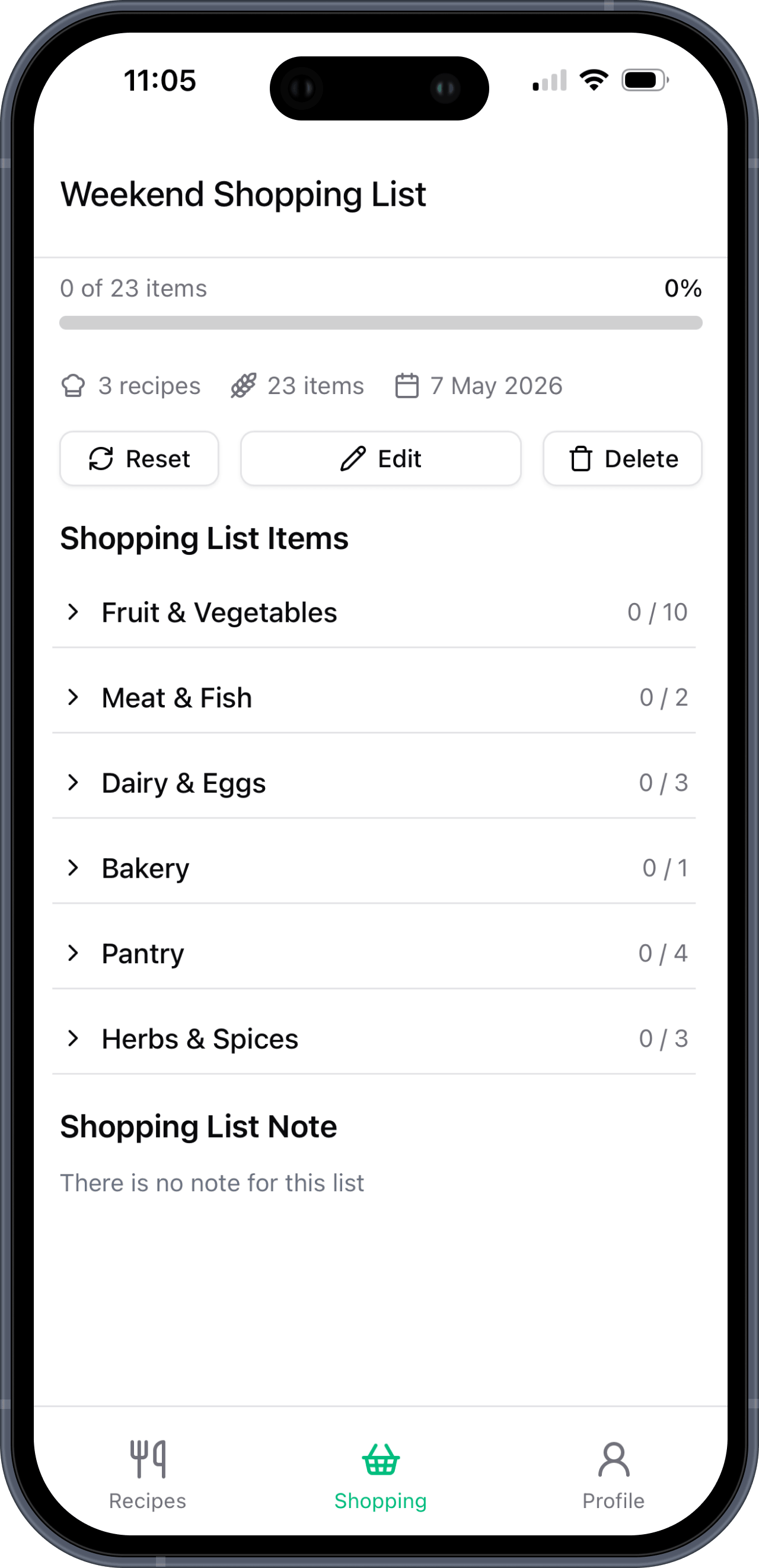 Basket List gallery image