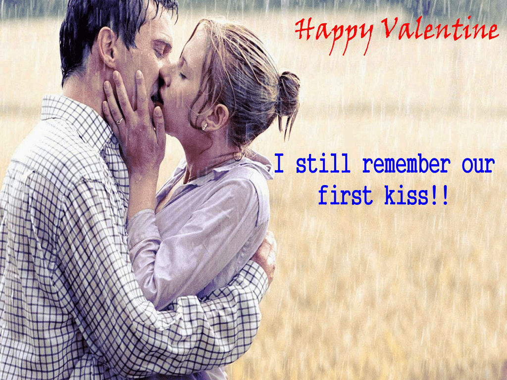 Valentine Romantic Couple Quotes Wallpaper gallery image