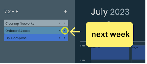 Compass calendar gallery image