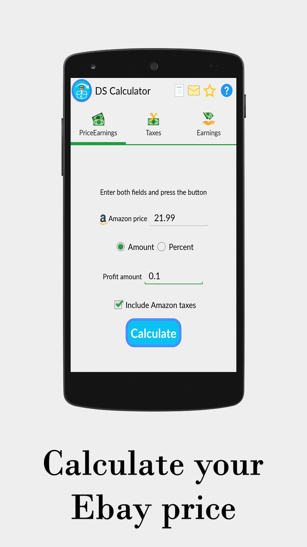 DS Calculator - Amazon to eBay gallery image