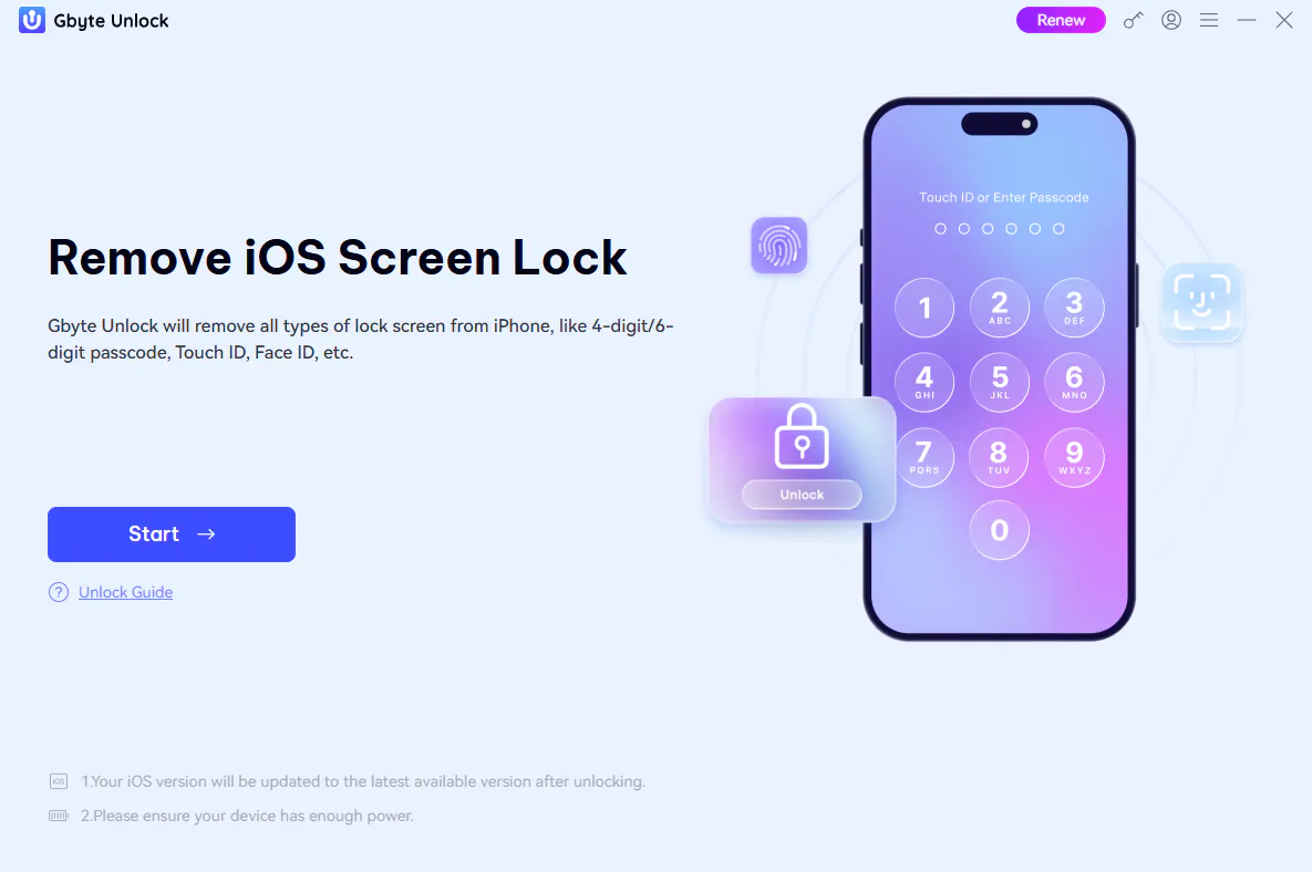 Gbyte Unlock、 gallery image