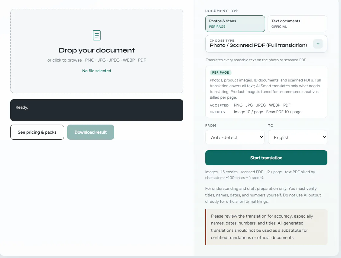 GetKit AI Document Translator gallery image