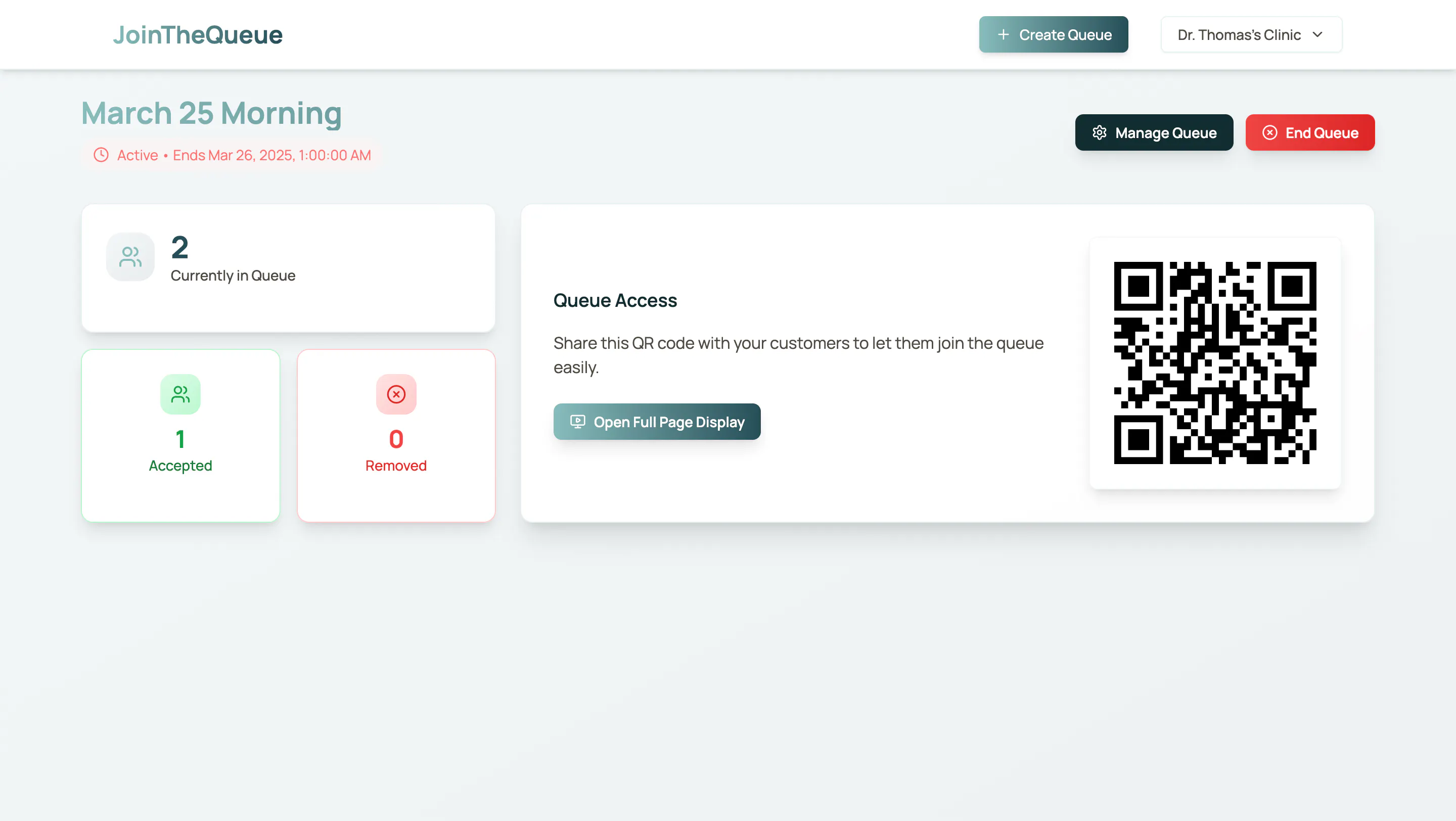JoinTheQueue: Modern queue management system for retail establishments ...