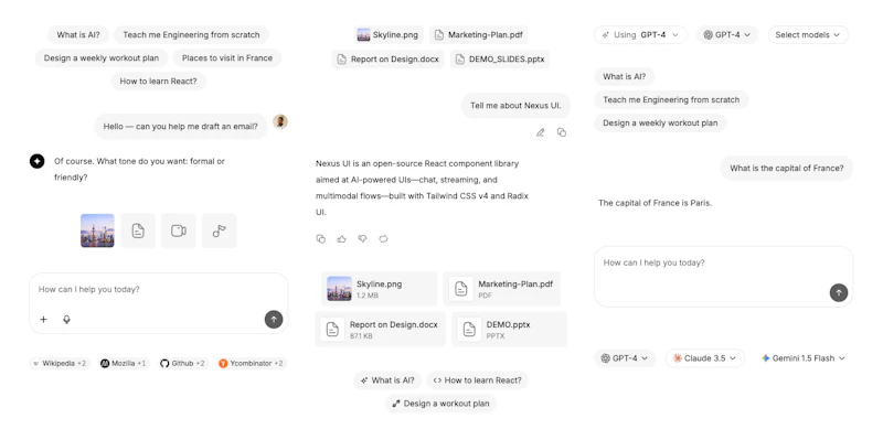 Nexus UI screenshot 2