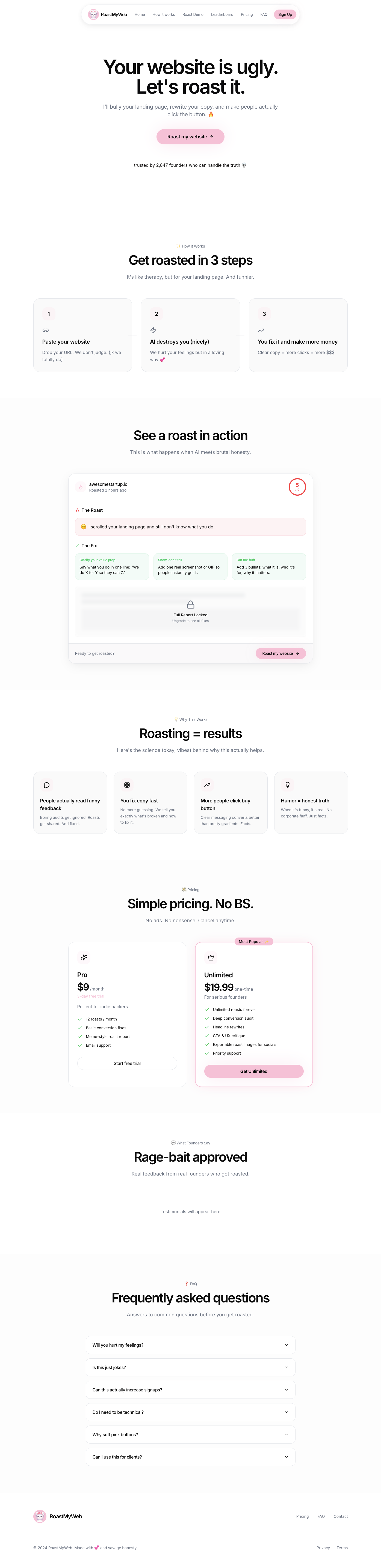 Burnmywebsite gallery image