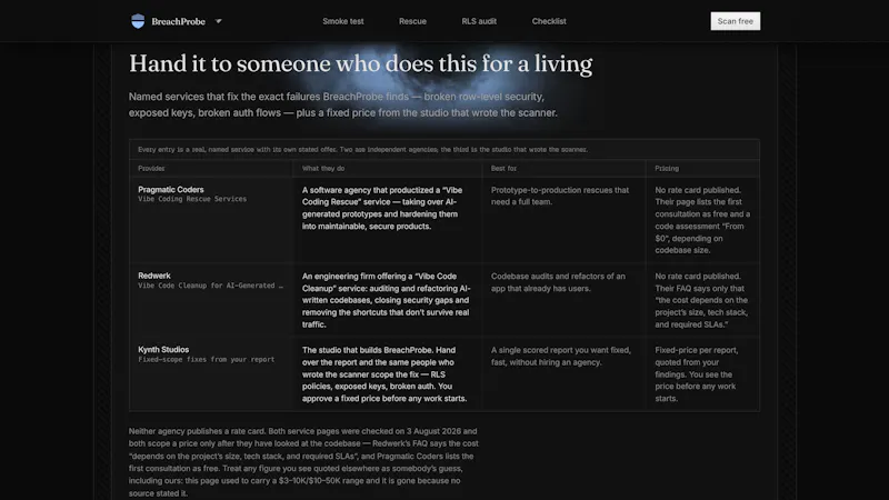 BreachProbe screenshot 3