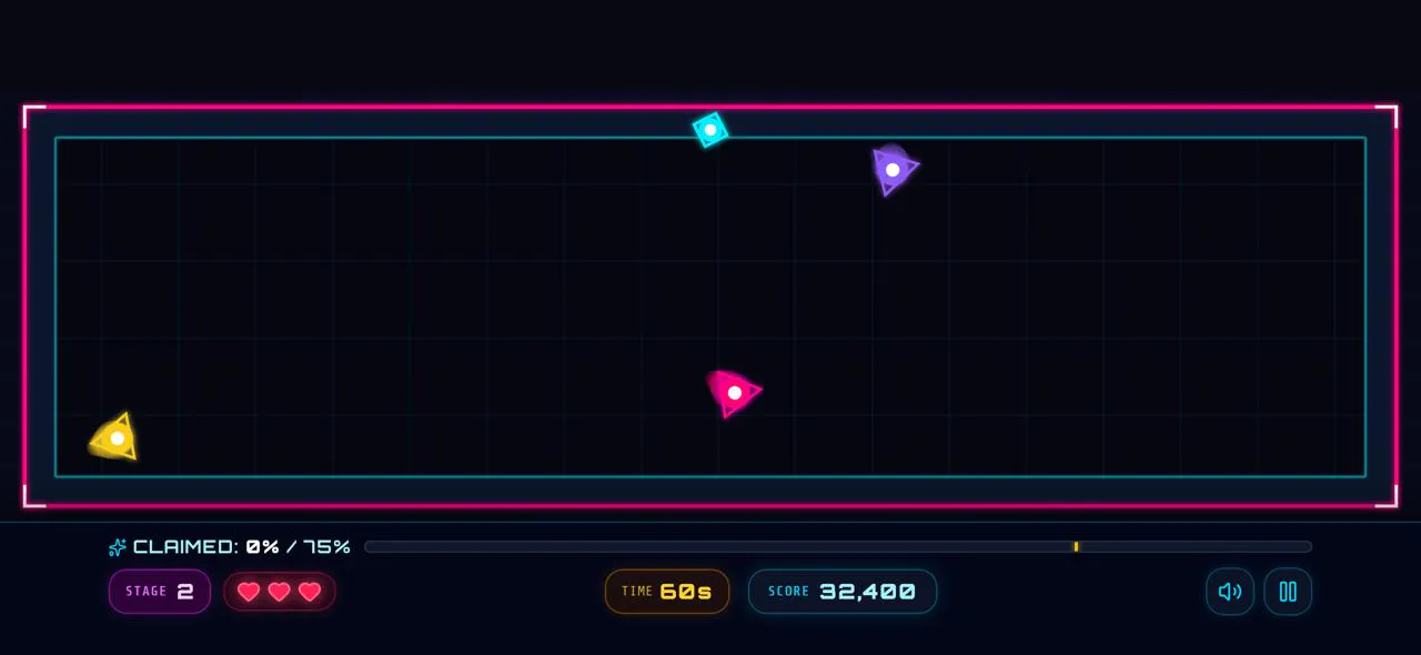 Neon Xonix 2.0 gallery image