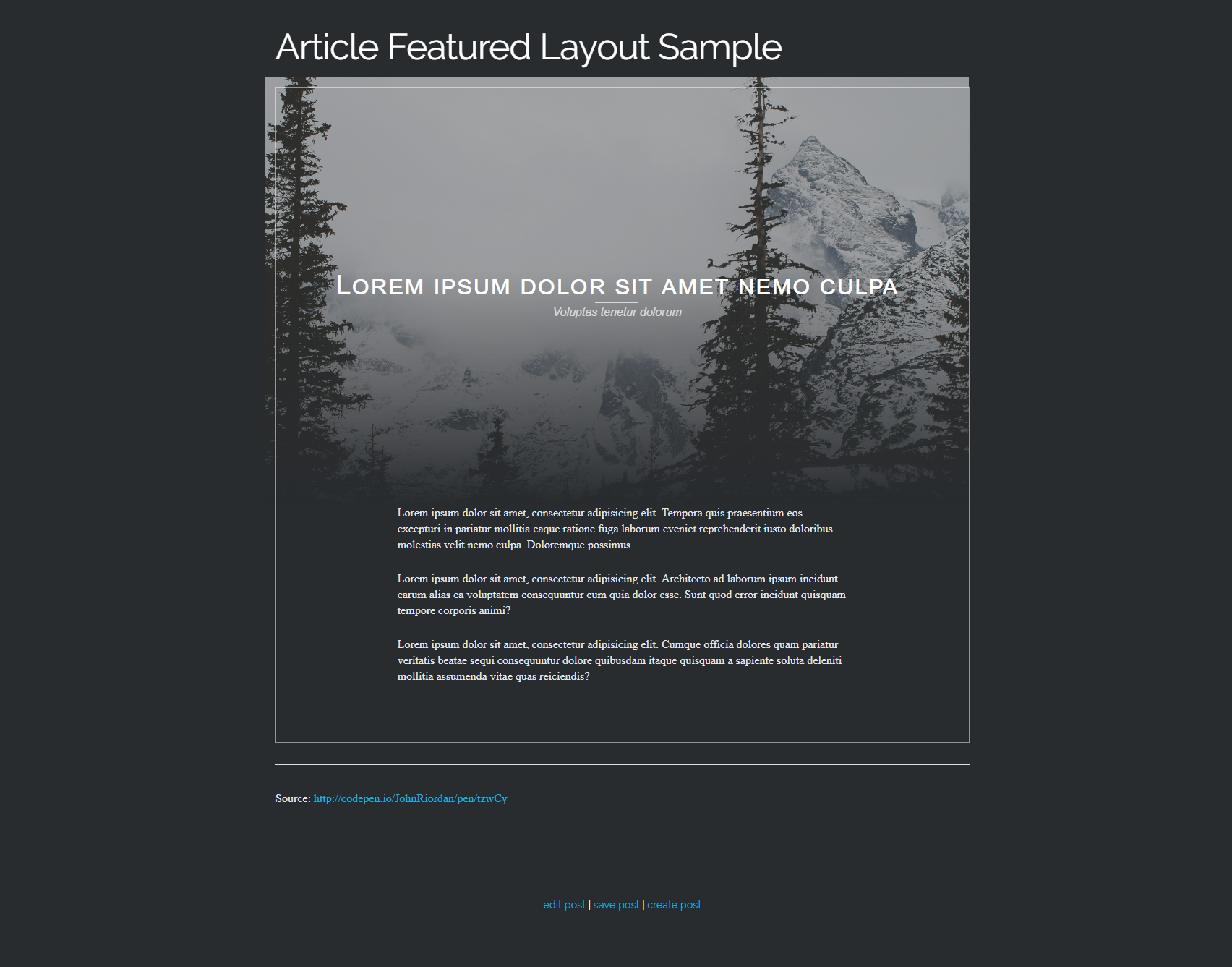 MyPost gallery image