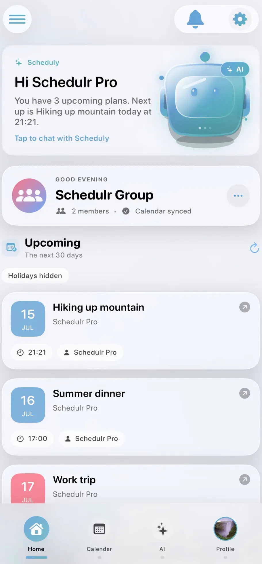 Schedulr gallery image