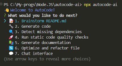 AutoCode gallery image
