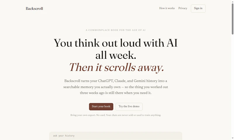 Backscroll screenshot 4