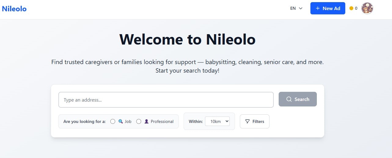 Média Niiso - Trouvez des soignants de confiance ou des familles à la recherche d'un soutien 1