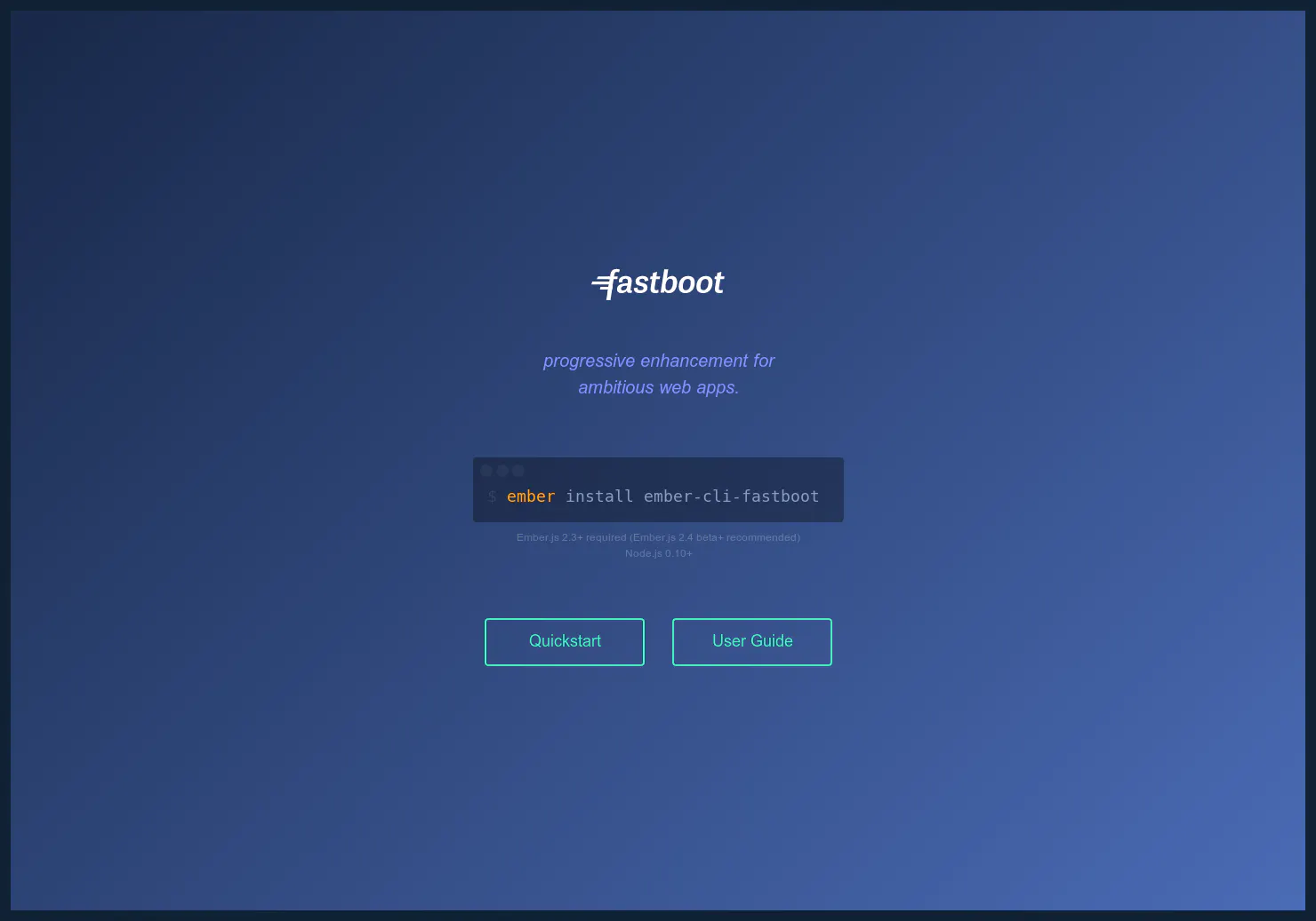 Ember Fastboot