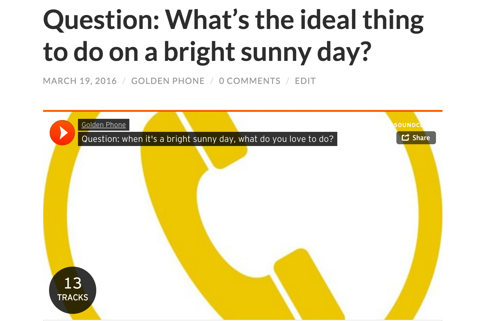 Golden Phone gallery image