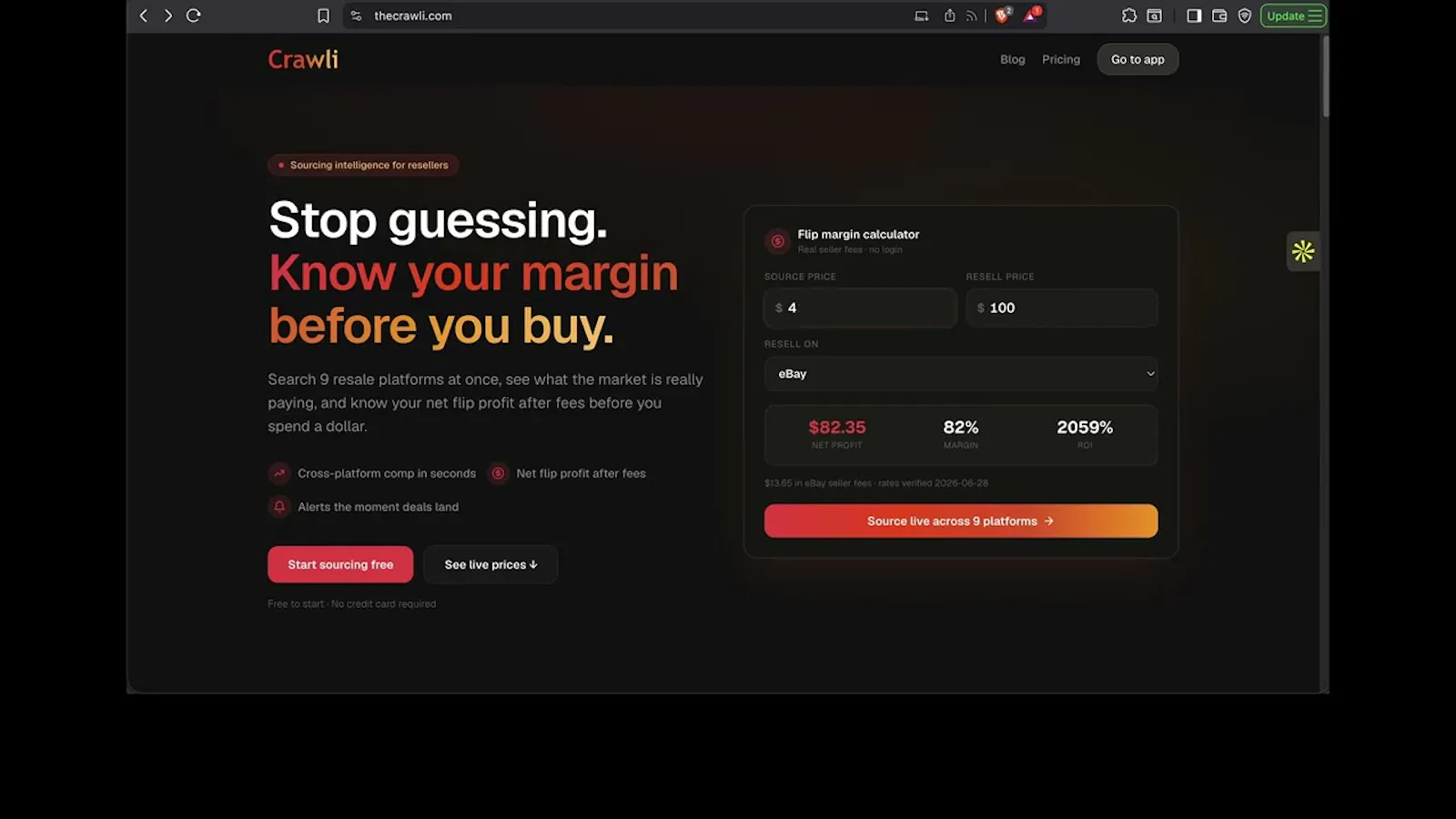 Crawli screenshot 1 (video preview)
