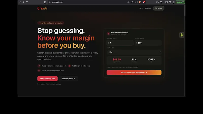 Crawli screenshot 1 (video preview)