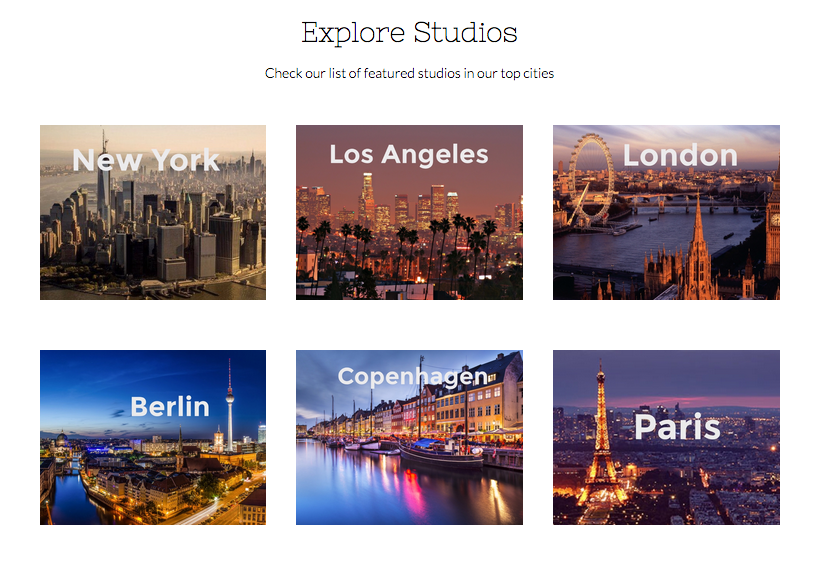 Studiofindr gallery image