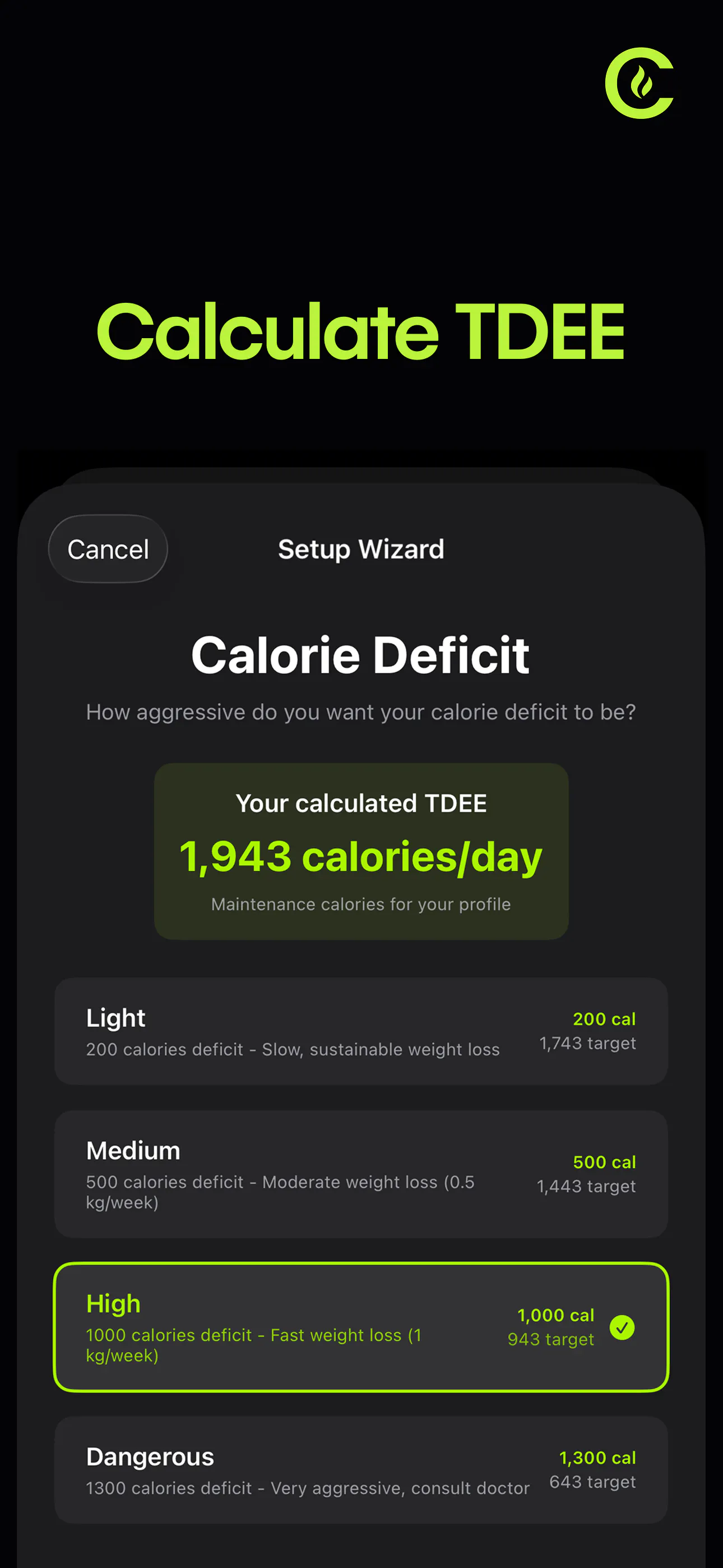 CalorieFlow gallery image