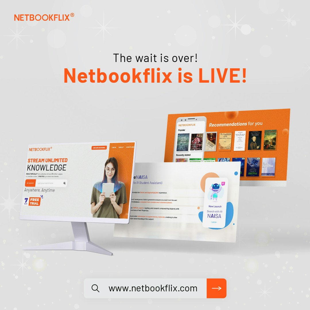 Média Netbookflix - Librairie en ligne pour la lecture instantanée n'importe où, à tout moment 1