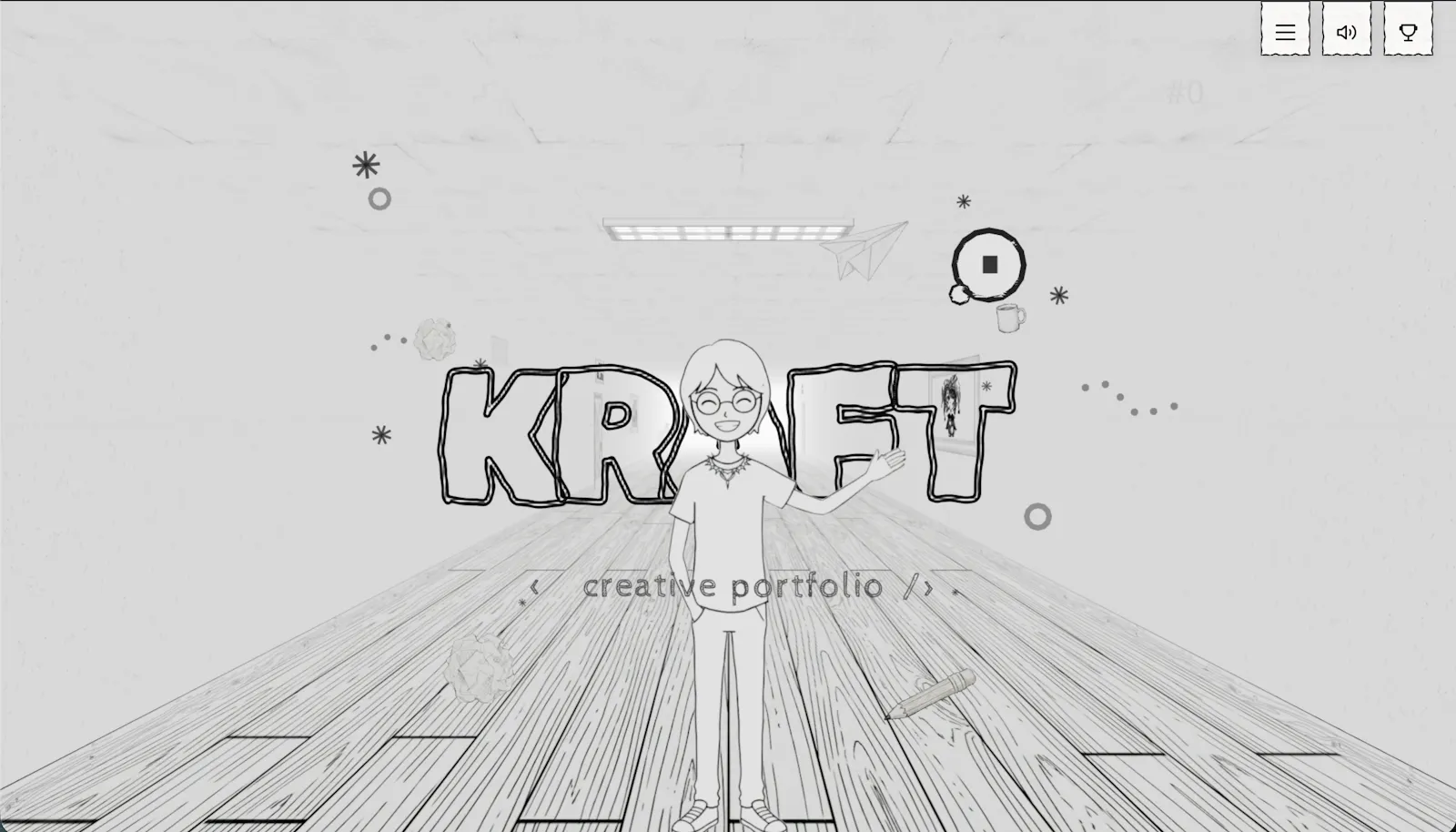 KRAFT - Portfolio Theme screenshot 2