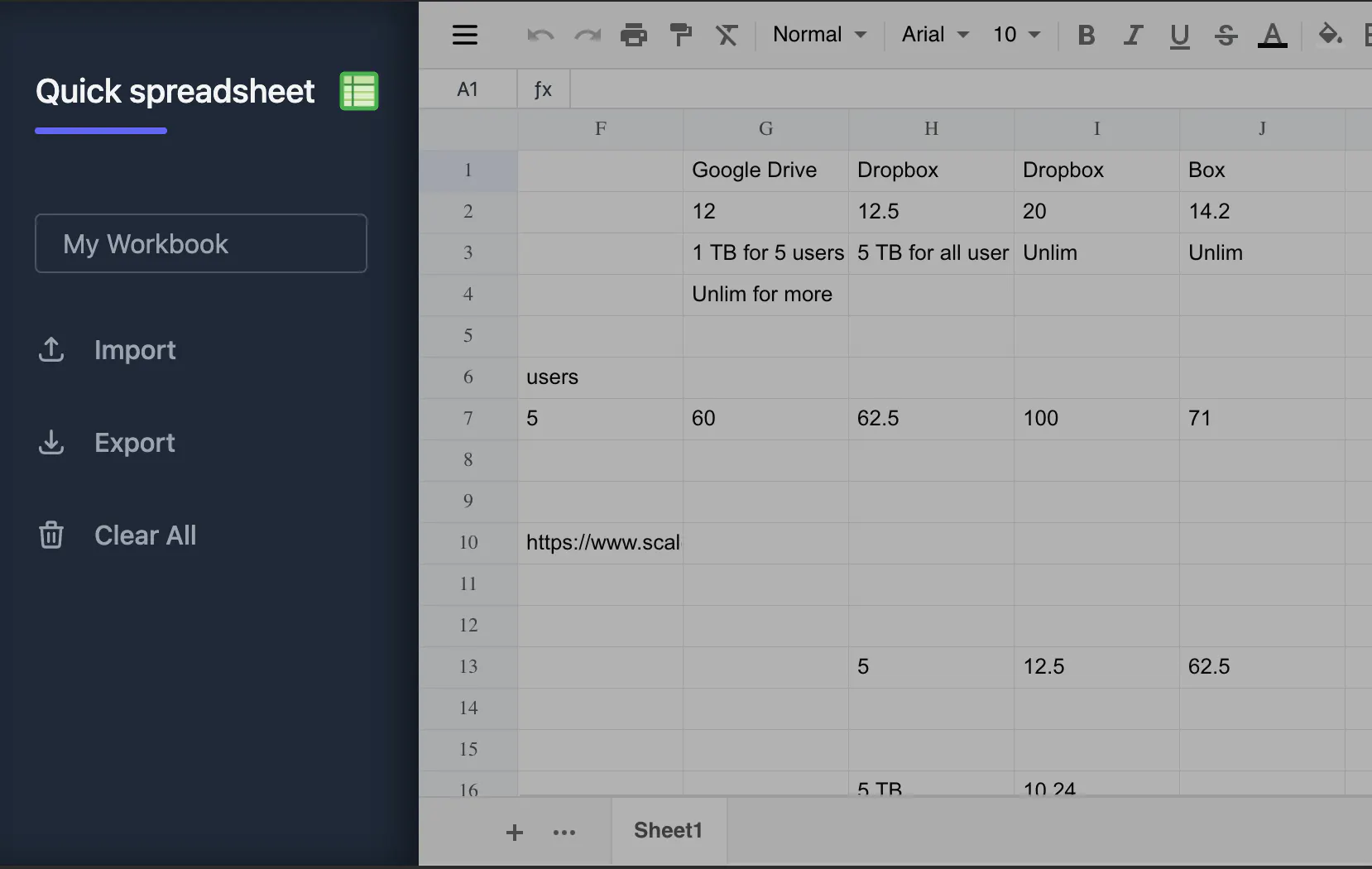 Spreadsheet quick keys Spreadsheet quick keys