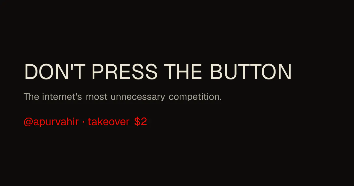 Don't Press The Button gallery image