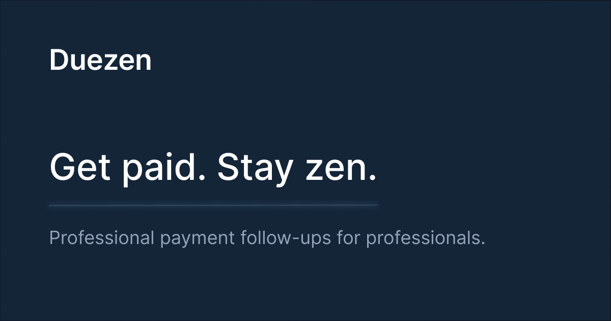 Duezen - Main product screenshot demonstrating key features and user interface