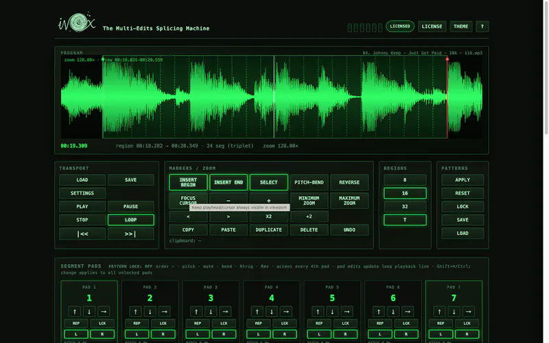 iVox screenshot 2