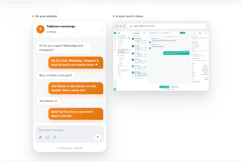 Talkieon screenshot 2