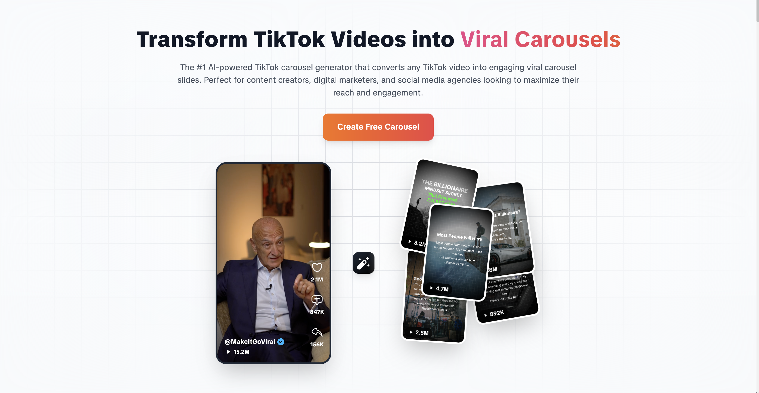 Makeitgoviral - Tiktok viral atlıkarınca jeneratör medya 3