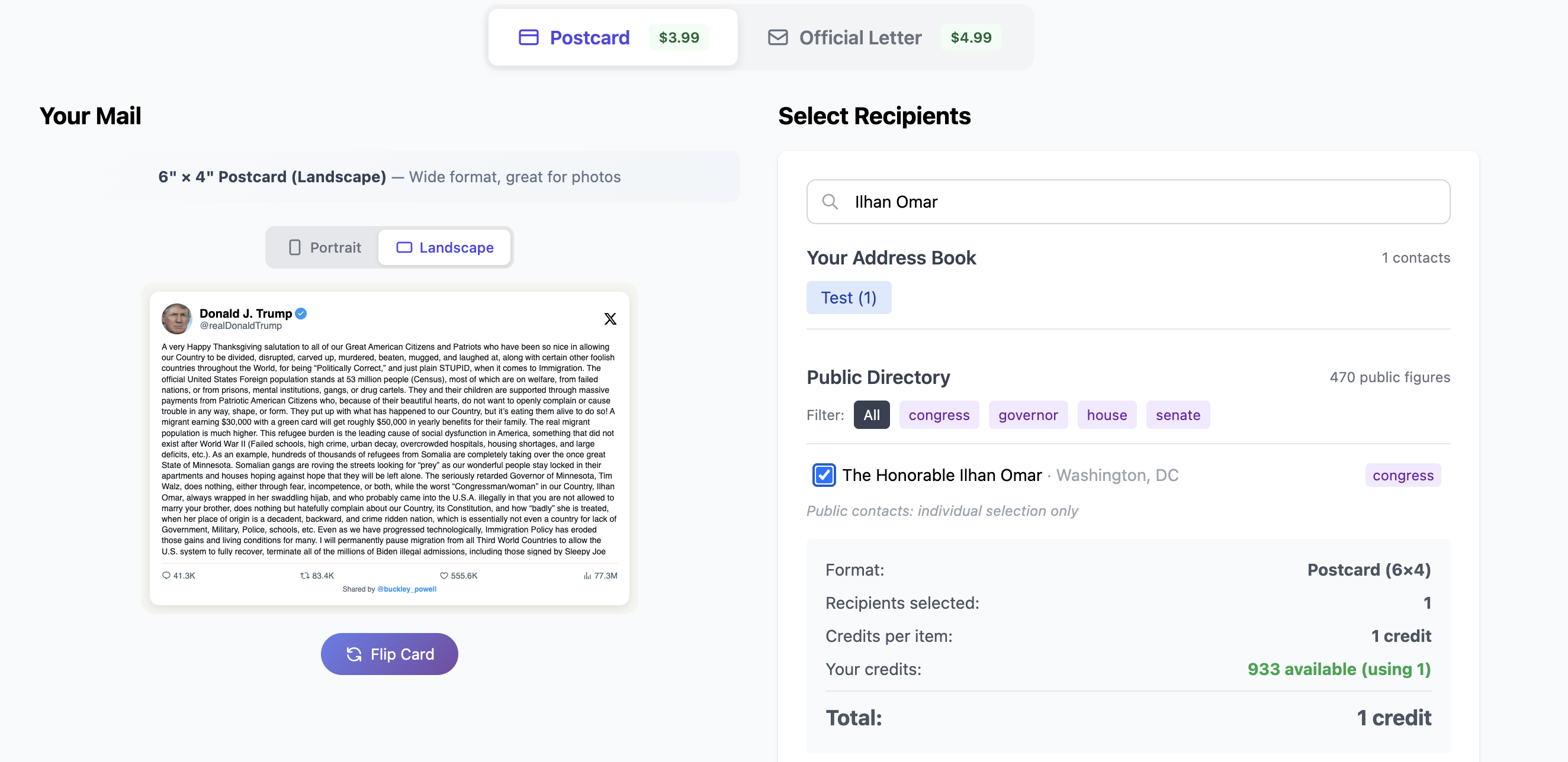 Luddite Post - Screenshot 2 showing product features and functionality