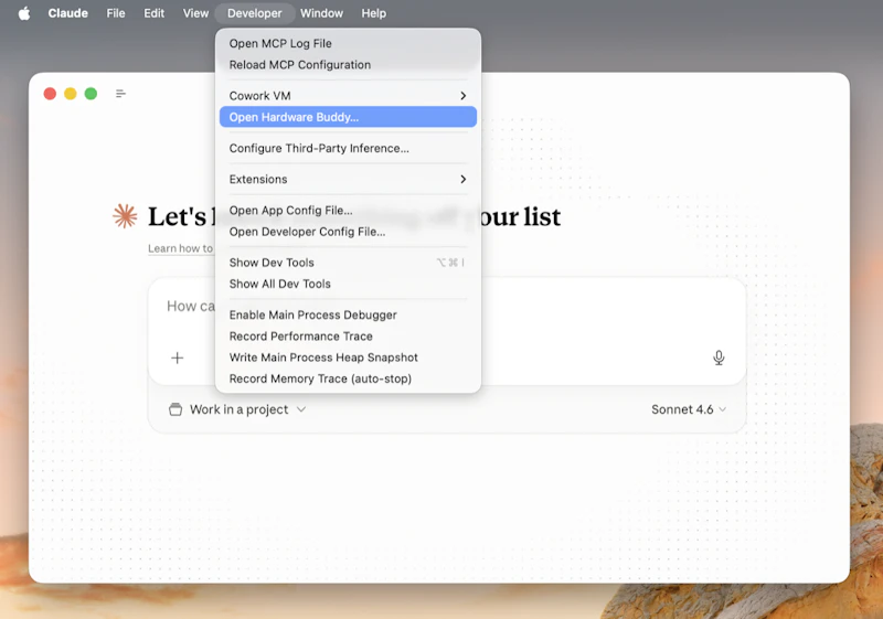 Claude Desktop Buddy screenshot 2