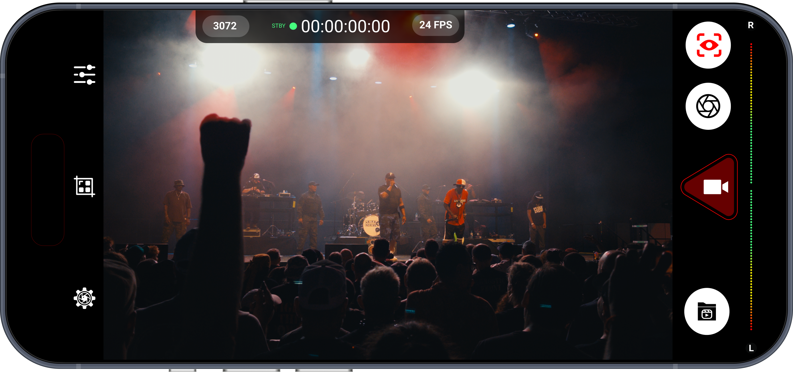 srRAW Cinema Camera for iPhone - CinemaDNG RAW film and video camera for 12 Pro and newer मीडिया 12