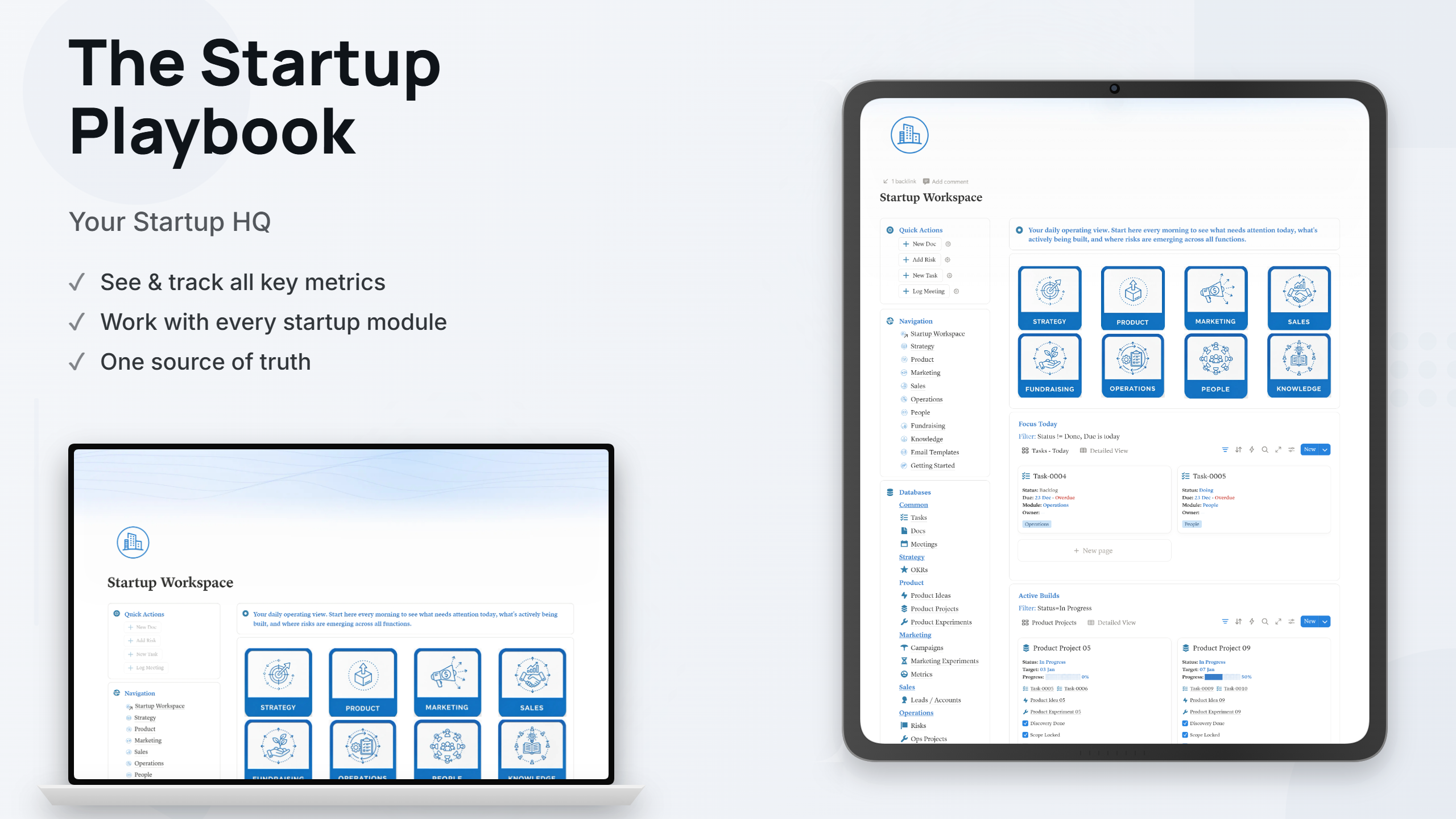 Startup Ops - Complete Notion Playbook gallery image
