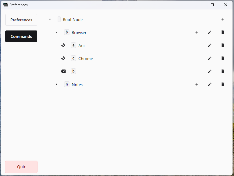 Command Tree - Launch anything on Windows with tree-style keystrokes media 2